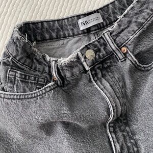 ZARA black denim wash shirts